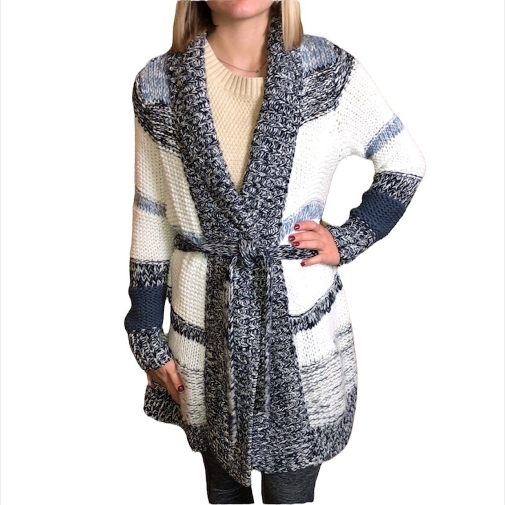Loft, long sweater cardigan